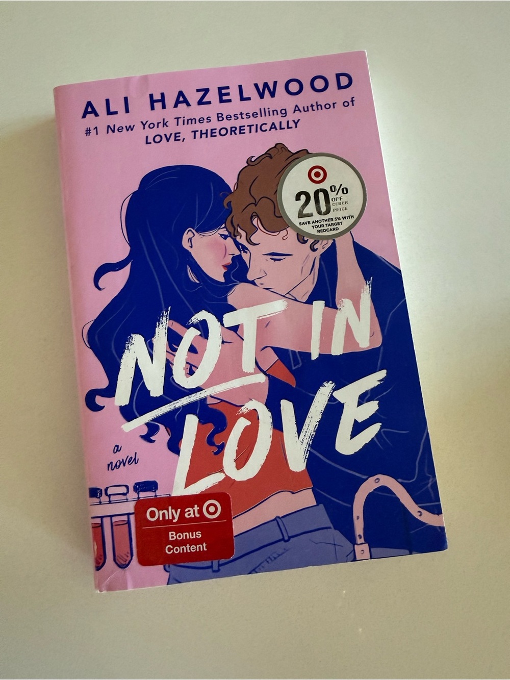 "Not in Love" Paperback Novel by Ali Hazelwood